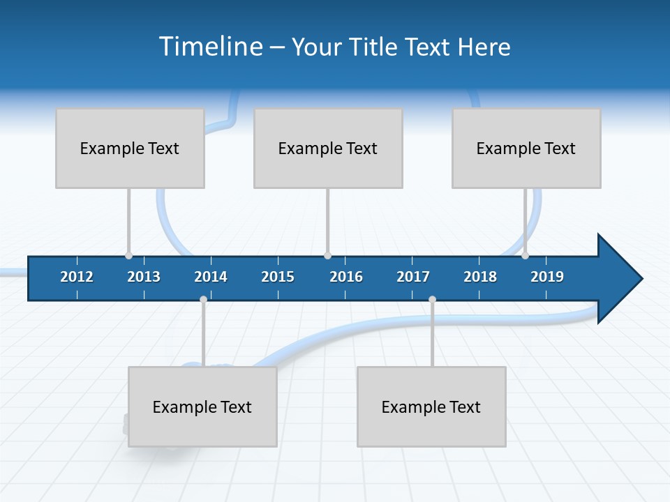 Illustration Internet Communication PowerPoint Template