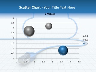 Illustration Internet Communication PowerPoint Template