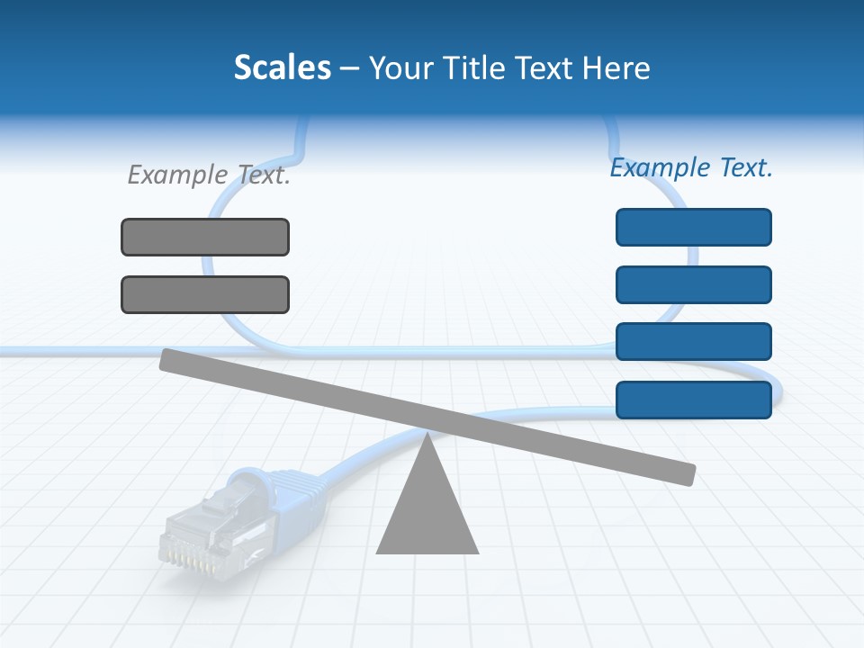 Illustration Internet Communication PowerPoint Template