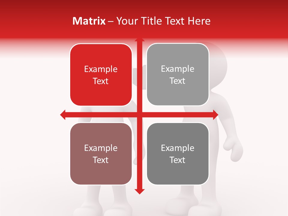 Illustration Love Umbrella PowerPoint Template
