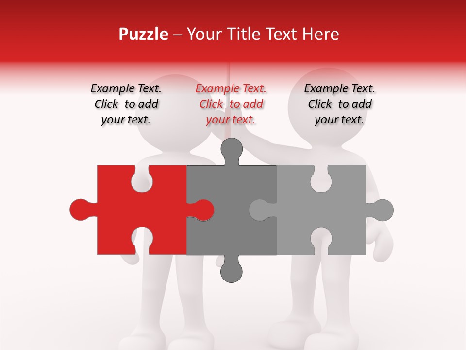 Illustration Love Umbrella PowerPoint Template