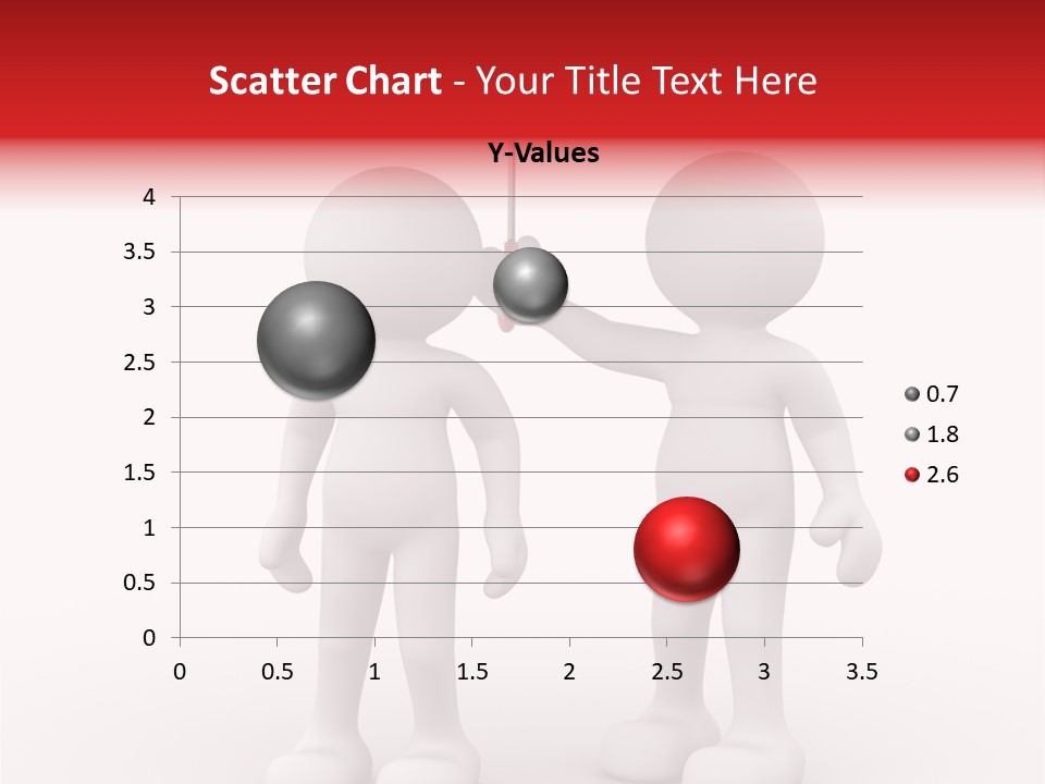Illustration Love Umbrella PowerPoint Template