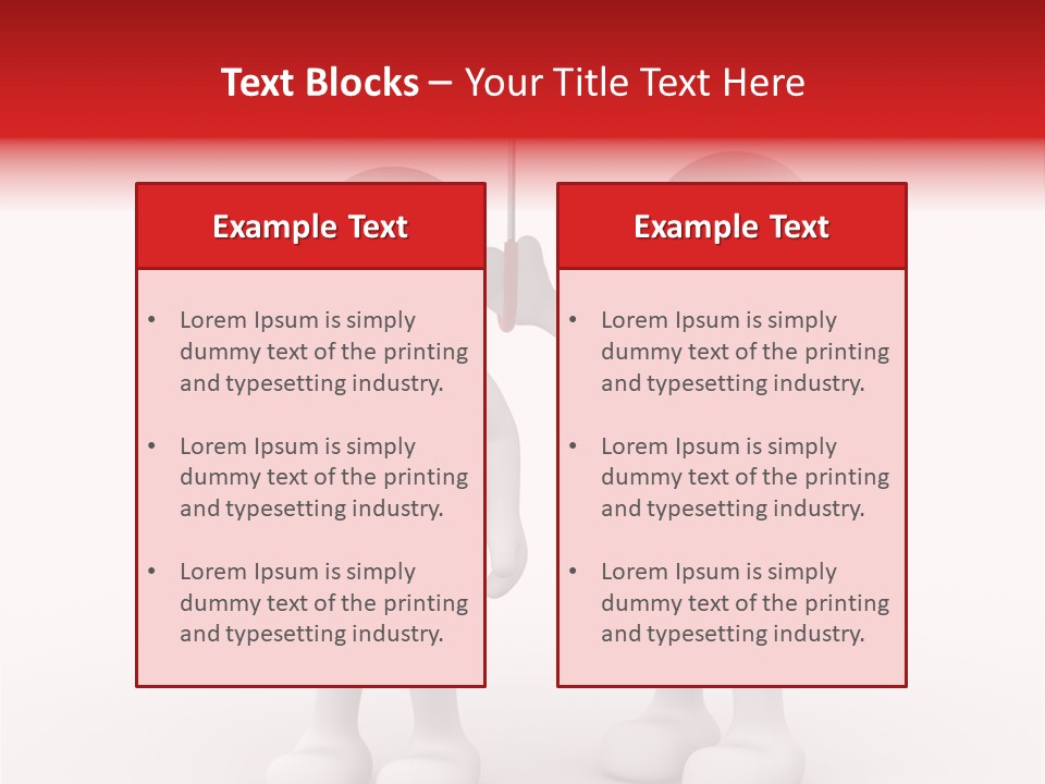 Illustration Love Umbrella PowerPoint Template