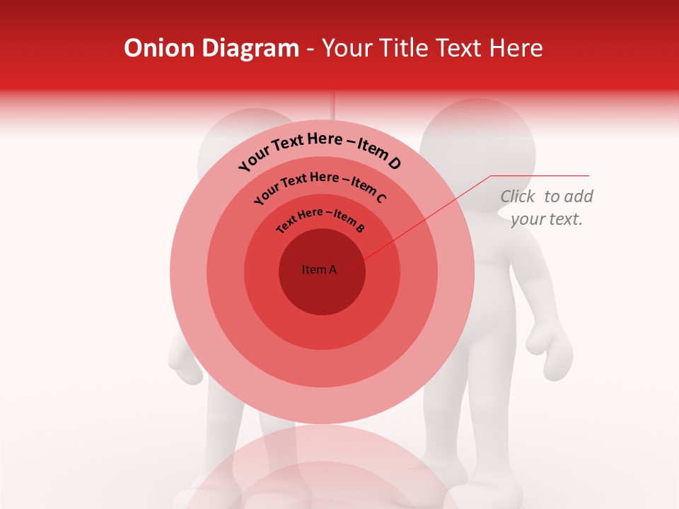 Illustration Love Umbrella PowerPoint Template