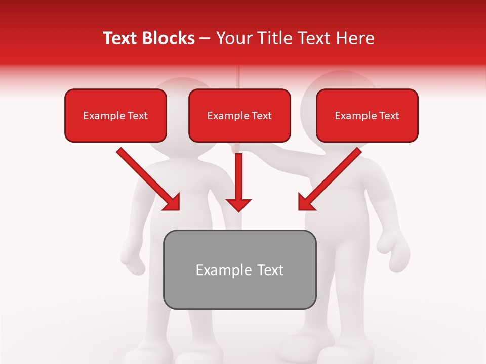Illustration Love Umbrella PowerPoint Template