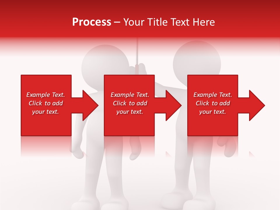 Illustration Love Umbrella PowerPoint Template