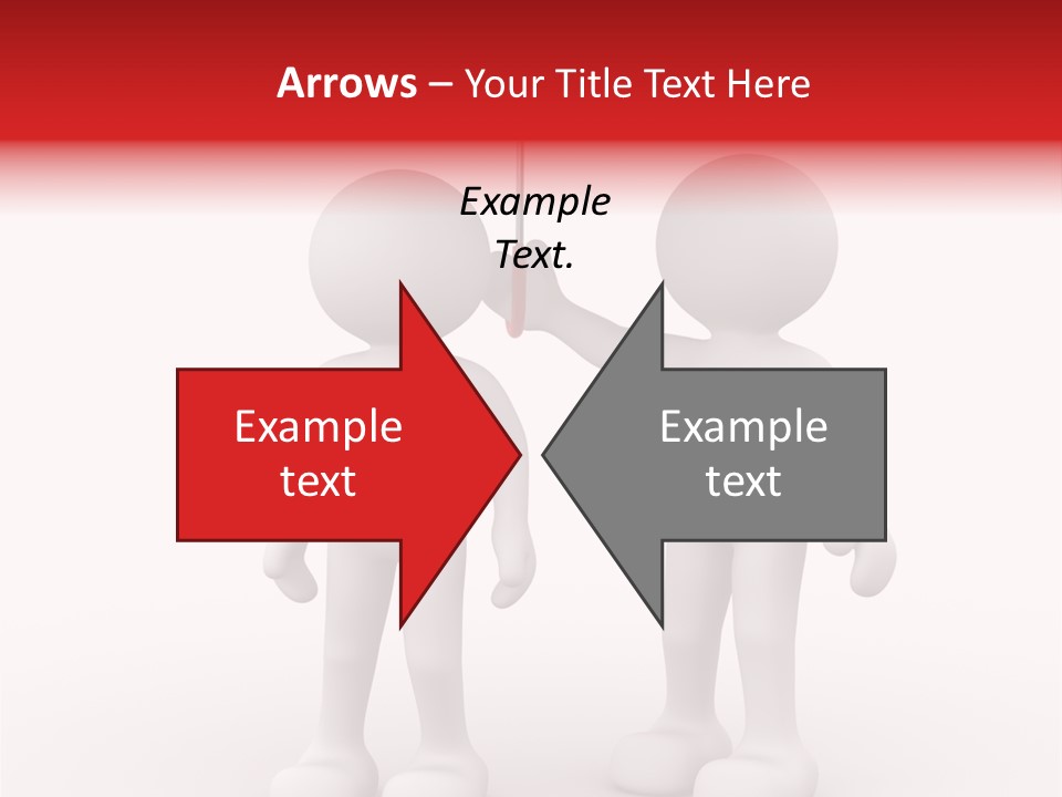 Illustration Love Umbrella PowerPoint Template