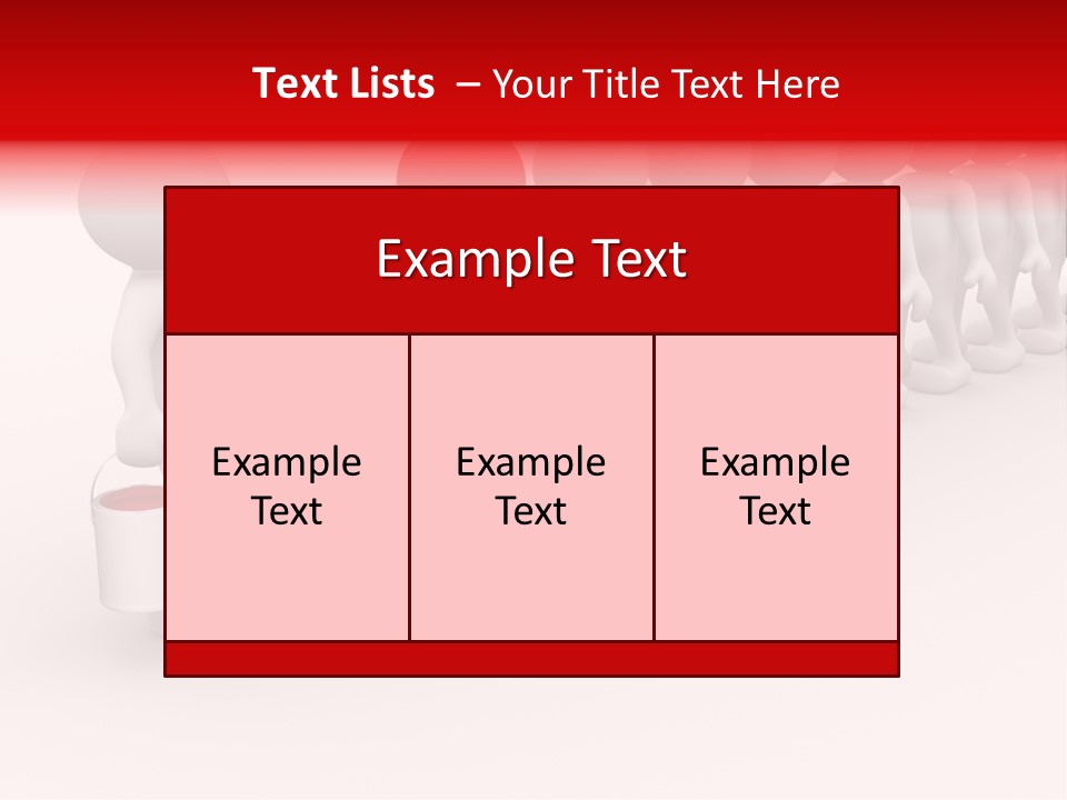 A Group Of People Standing In A Line With Paint On Them PowerPoint Template