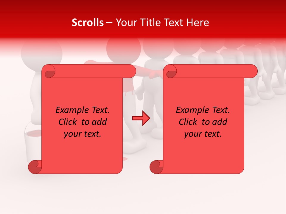 A Group Of People Standing In A Line With Paint On Them PowerPoint Template