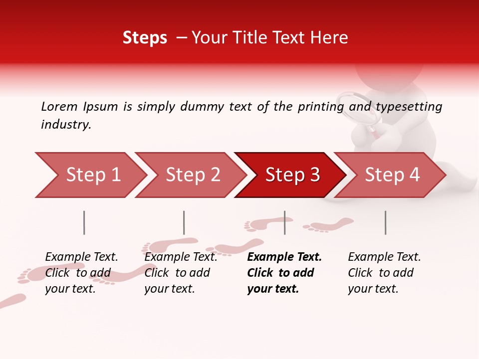 Quest Step Run PowerPoint Template