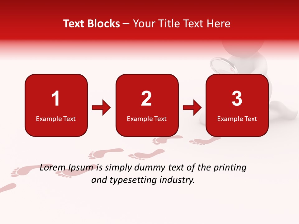Quest Step Run PowerPoint Template