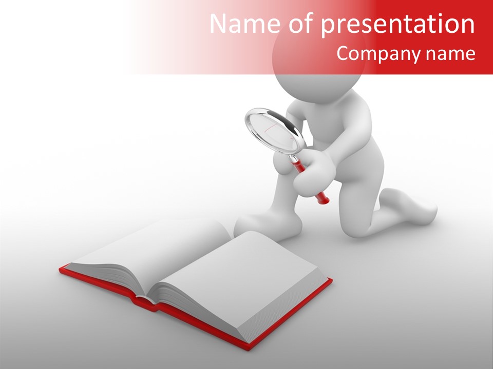 Instrument Paper Examining PowerPoint Template