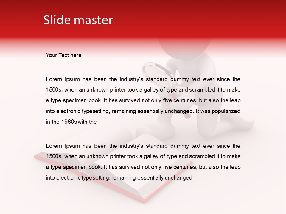 Instrument Paper Examining PowerPoint Template