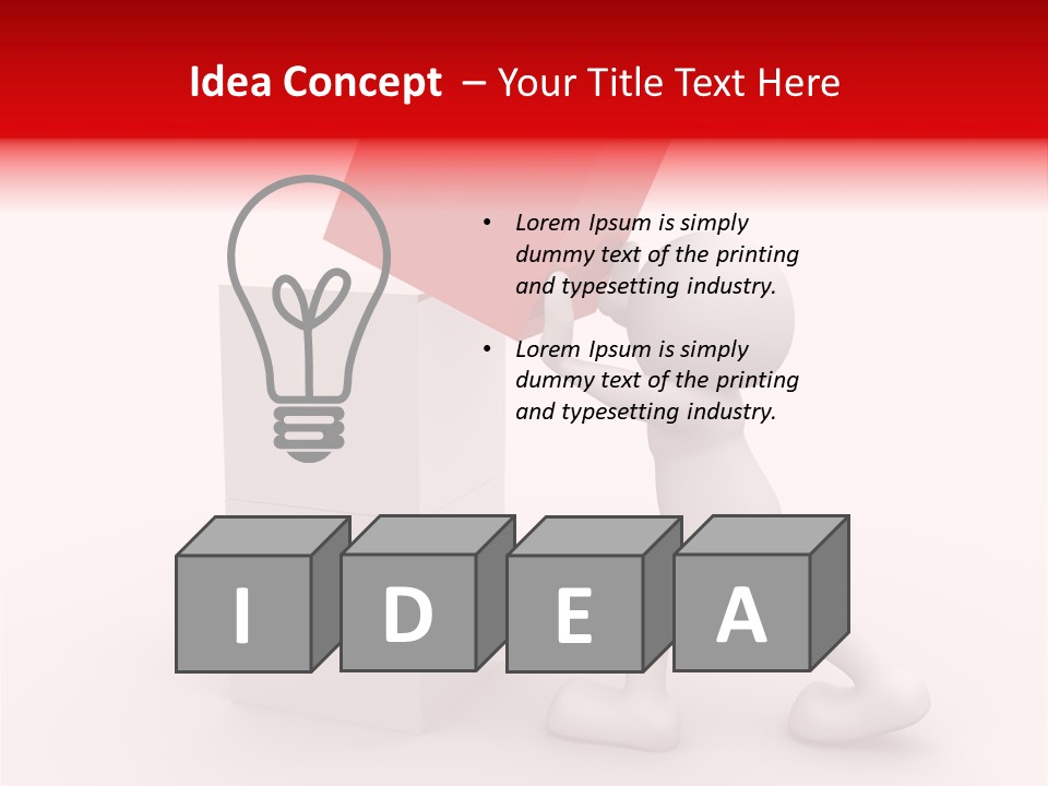 Icon Activity Growth PowerPoint Template