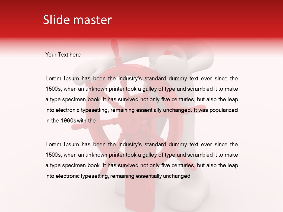 Business Helm Art PowerPoint Template