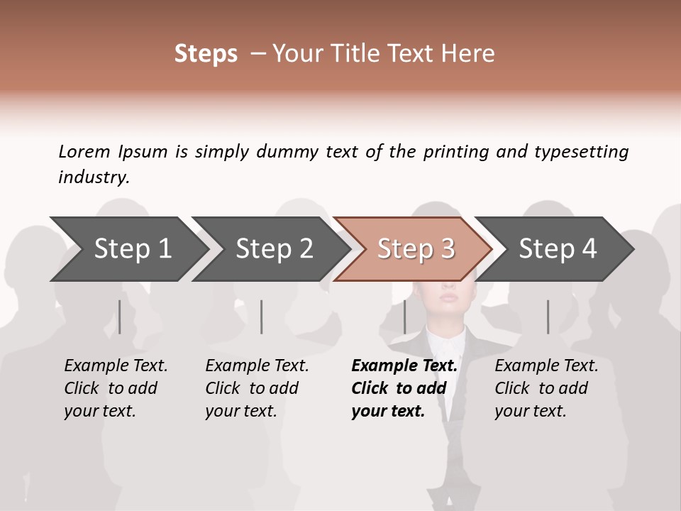 Red Vacation Rest PowerPoint Template