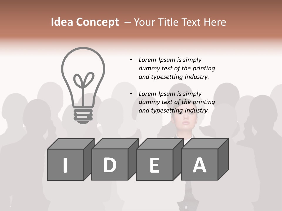 Red Vacation Rest PowerPoint Template