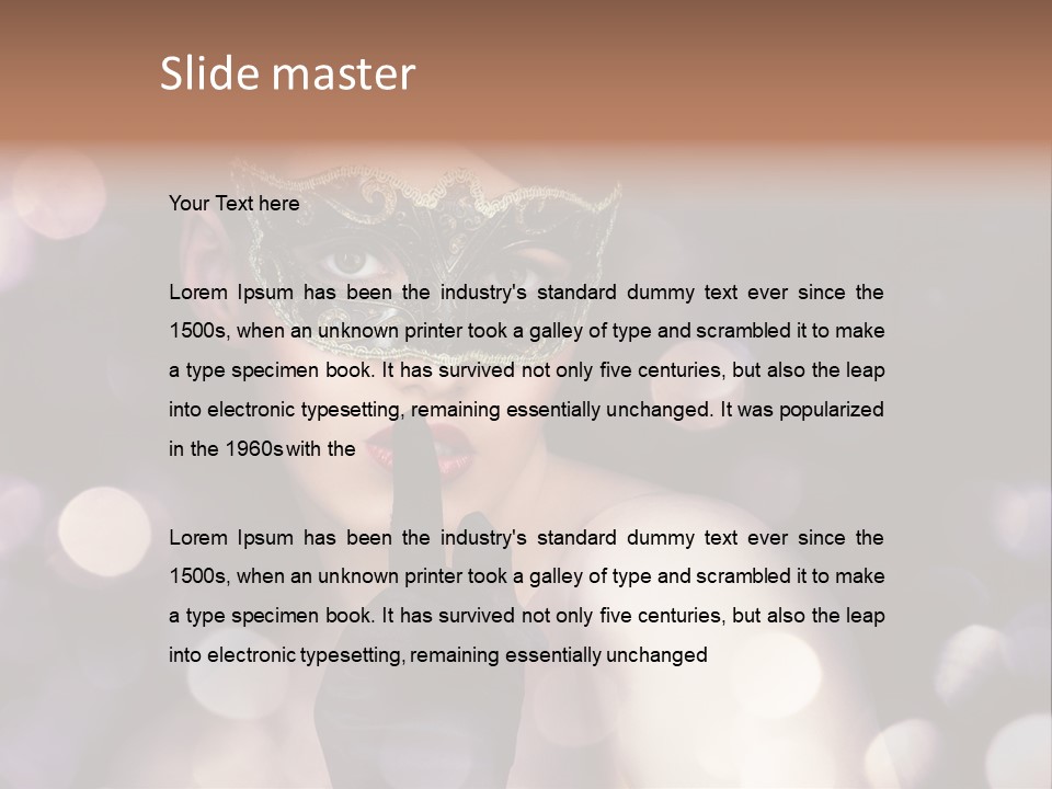 Adult Fantasy Festival PowerPoint Template