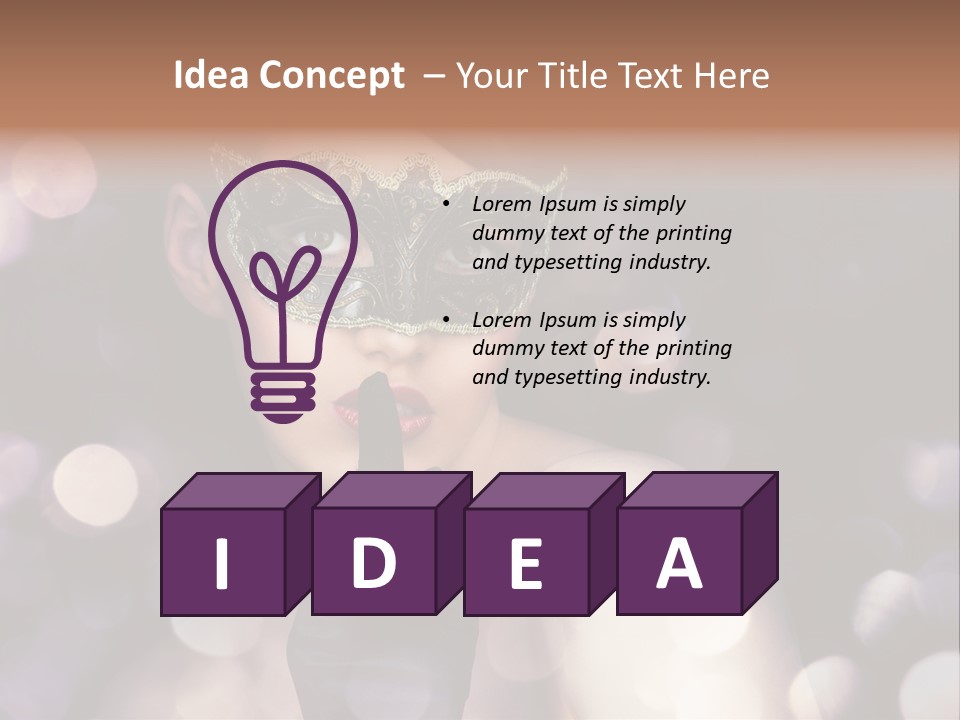 Adult Fantasy Festival PowerPoint Template