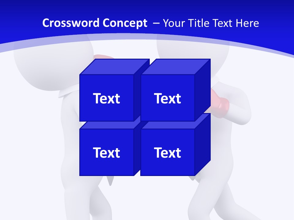 Success Box Illustration PowerPoint Template