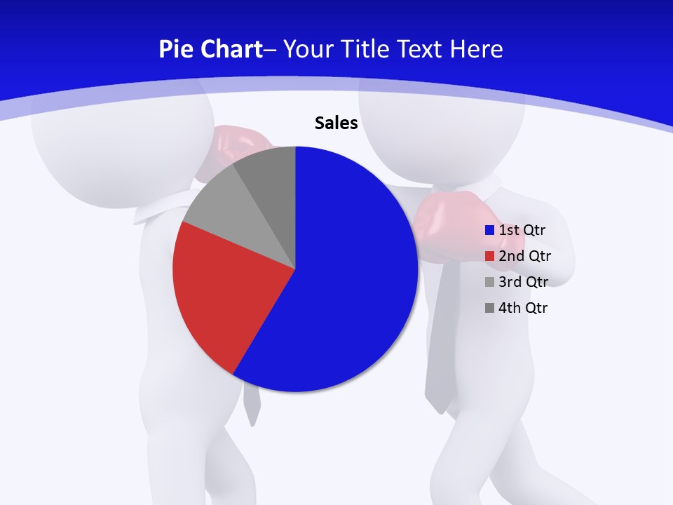 Success Box Illustration PowerPoint Template