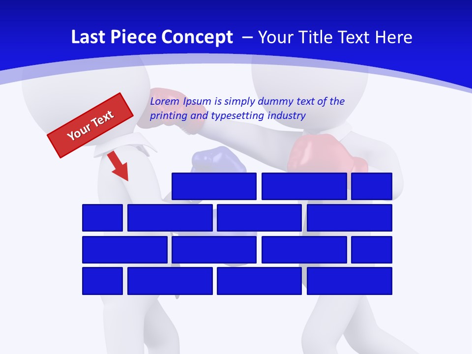 Success Box Illustration PowerPoint Template