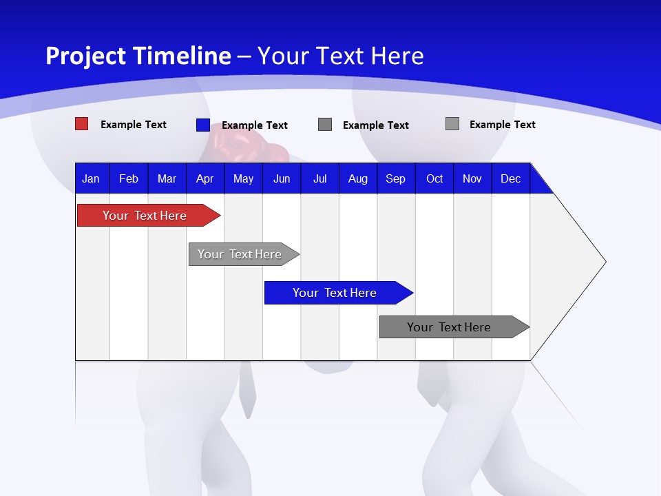 Success Box Illustration PowerPoint Template