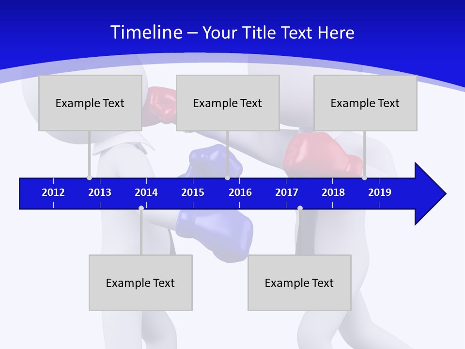 Success Box Illustration PowerPoint Template