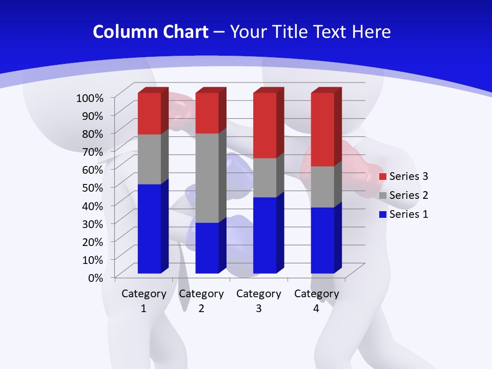 Success Box Illustration PowerPoint Template