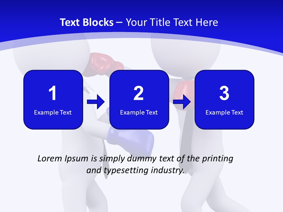 Success Box Illustration PowerPoint Template