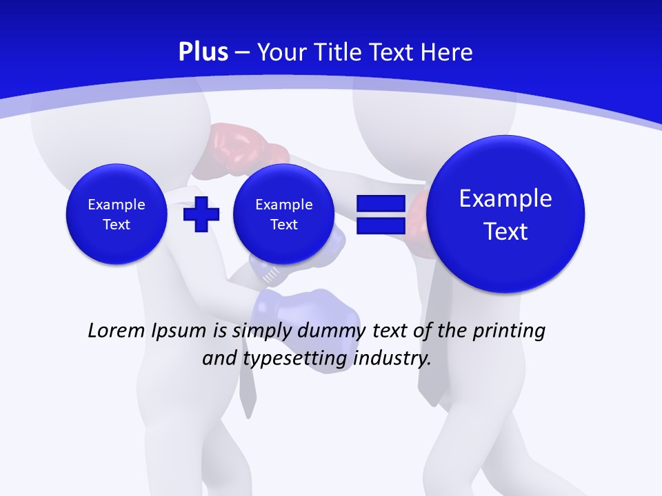 Success Box Illustration PowerPoint Template