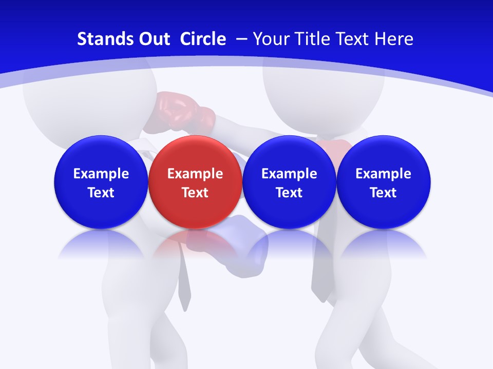 Success Box Illustration PowerPoint Template