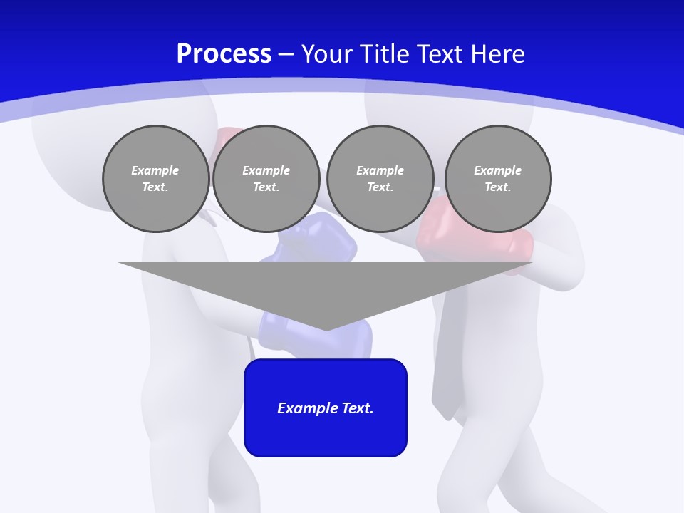 Success Box Illustration PowerPoint Template