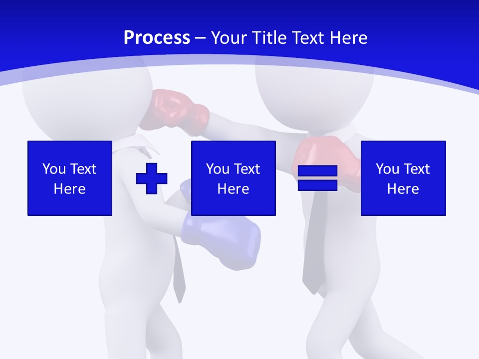 Success Box Illustration PowerPoint Template