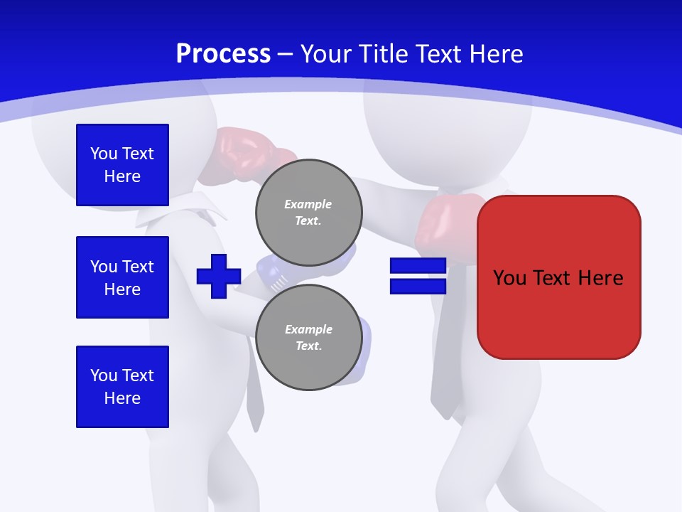 Success Box Illustration PowerPoint Template