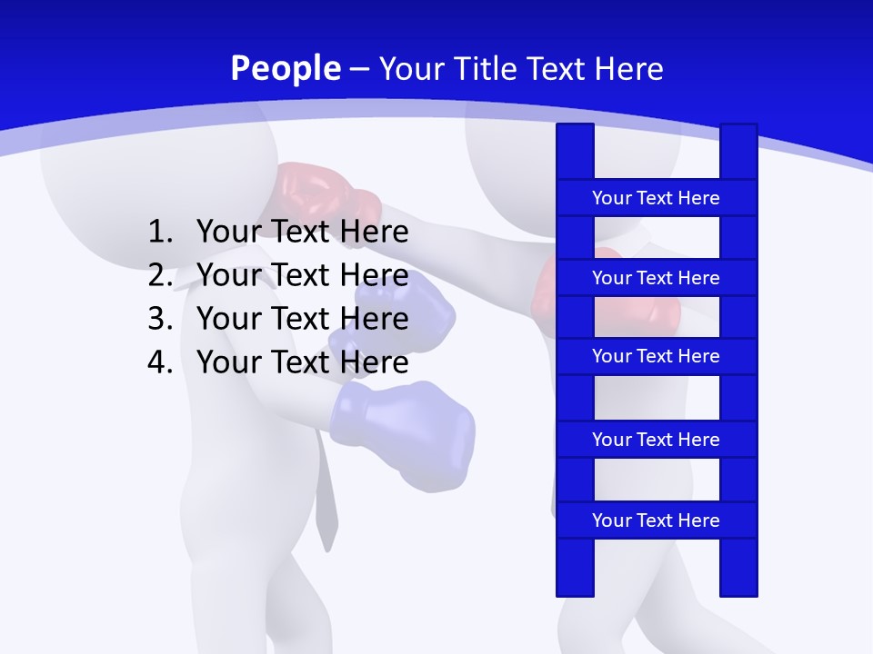 Success Box Illustration PowerPoint Template