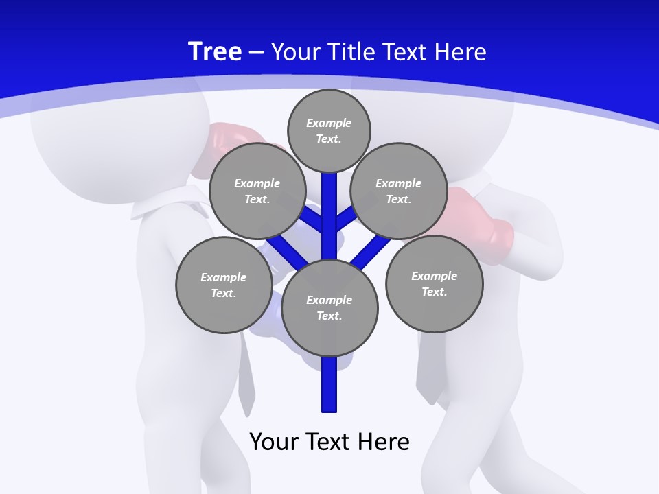 Success Box Illustration PowerPoint Template