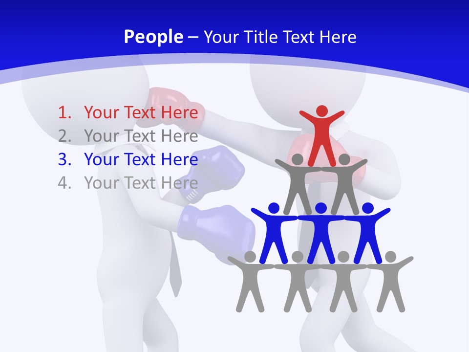 Success Box Illustration PowerPoint Template