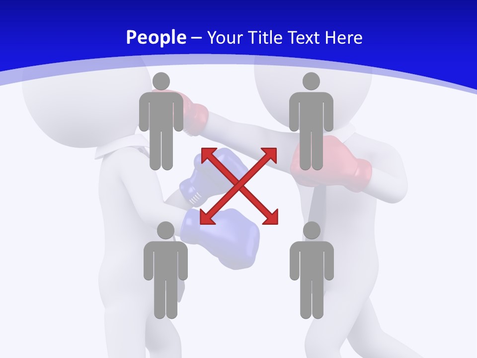 Success Box Illustration PowerPoint Template