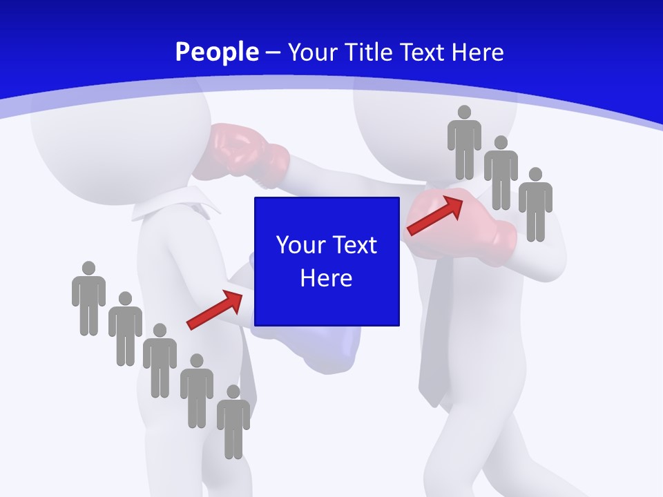 Success Box Illustration PowerPoint Template