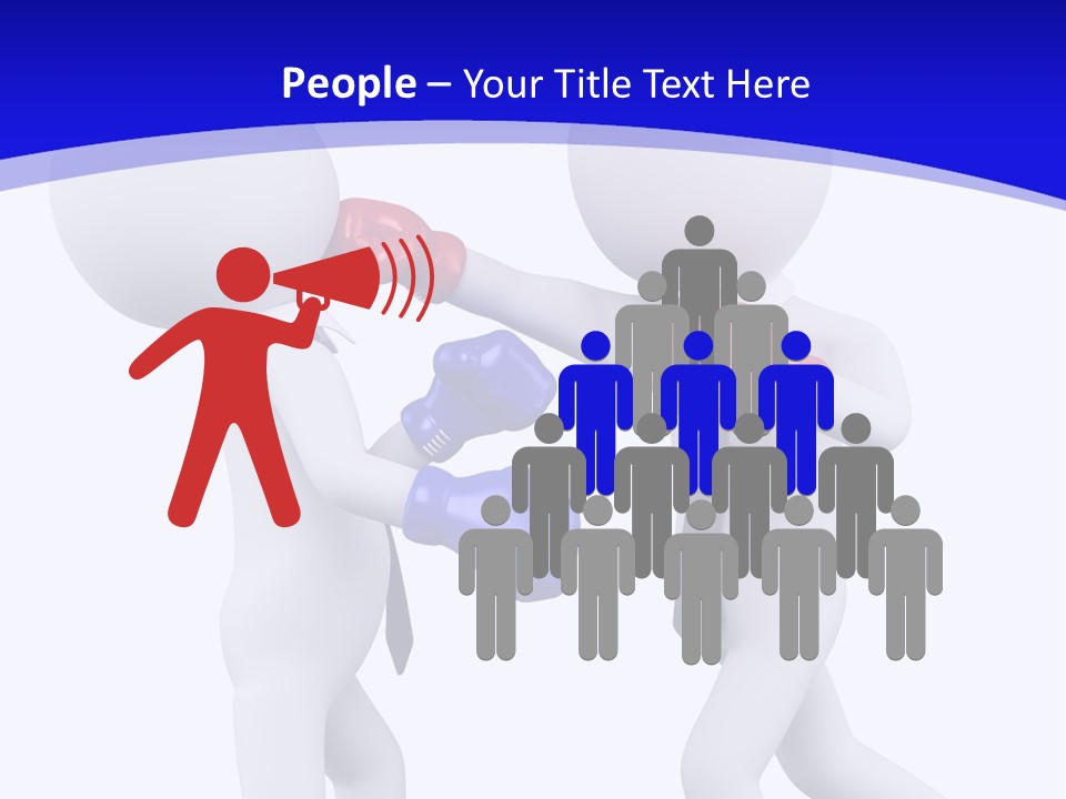 Success Box Illustration PowerPoint Template