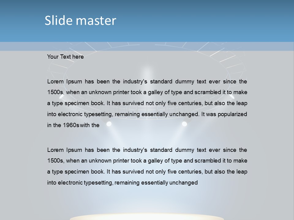 Disco Style Pop PowerPoint Template