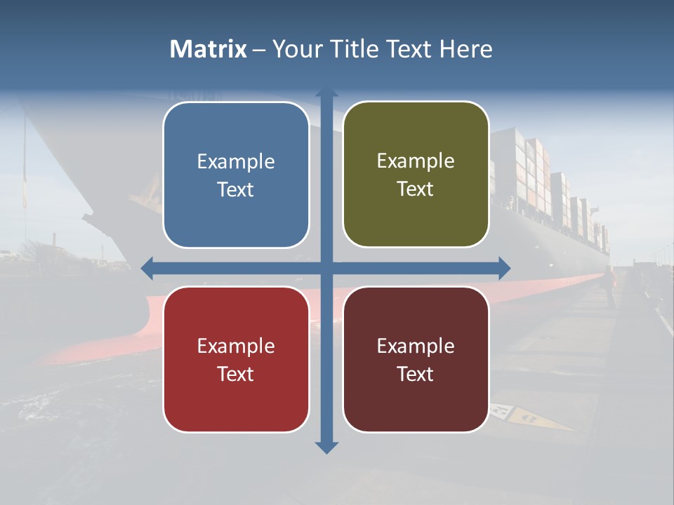 Red Vacation Rest PowerPoint Template