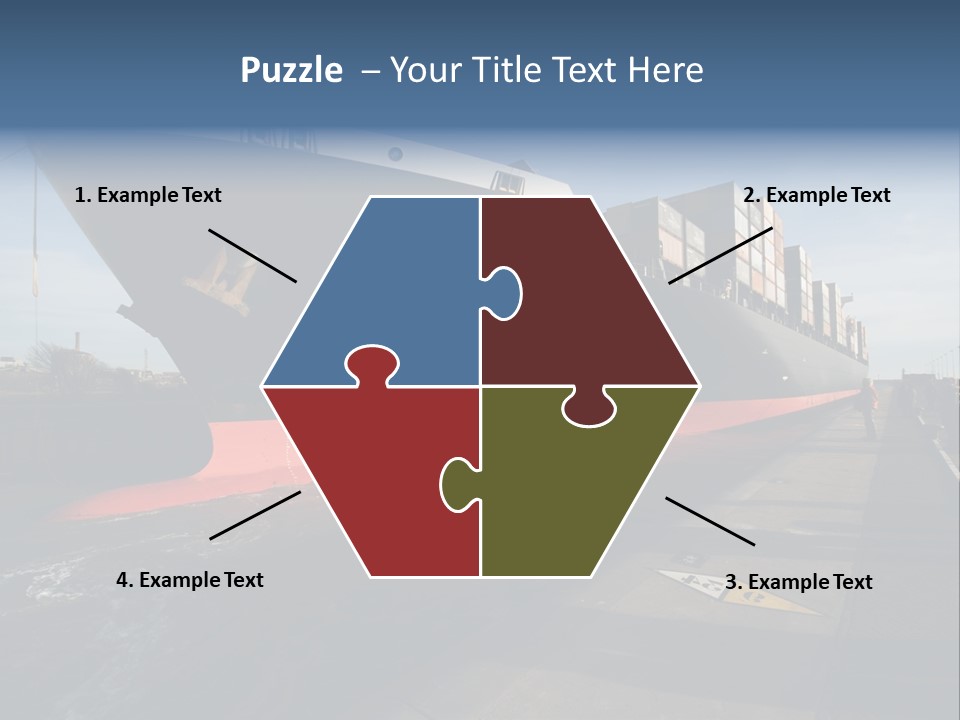 Red Vacation Rest PowerPoint Template