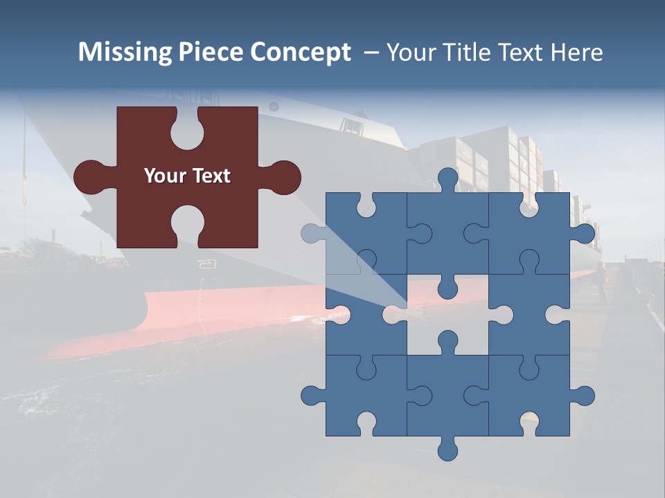 Red Vacation Rest PowerPoint Template