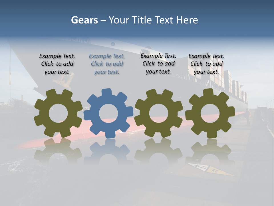 Red Vacation Rest PowerPoint Template