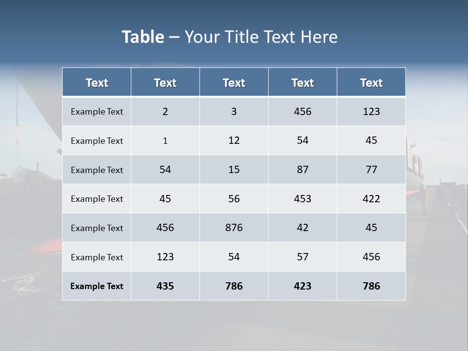 Red Vacation Rest PowerPoint Template