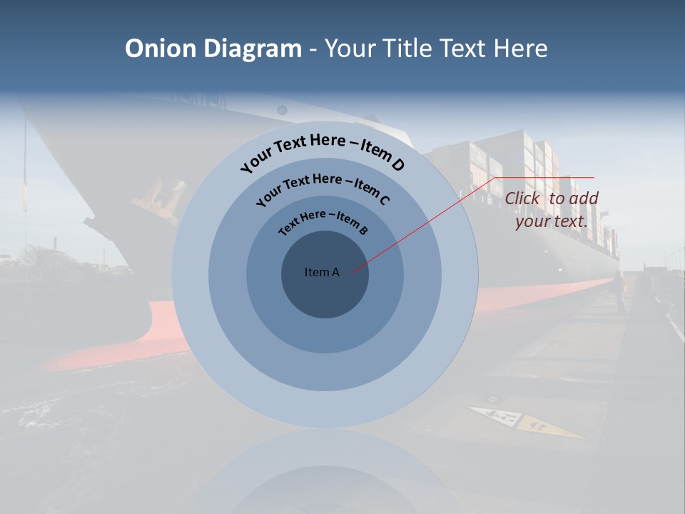 Red Vacation Rest PowerPoint Template