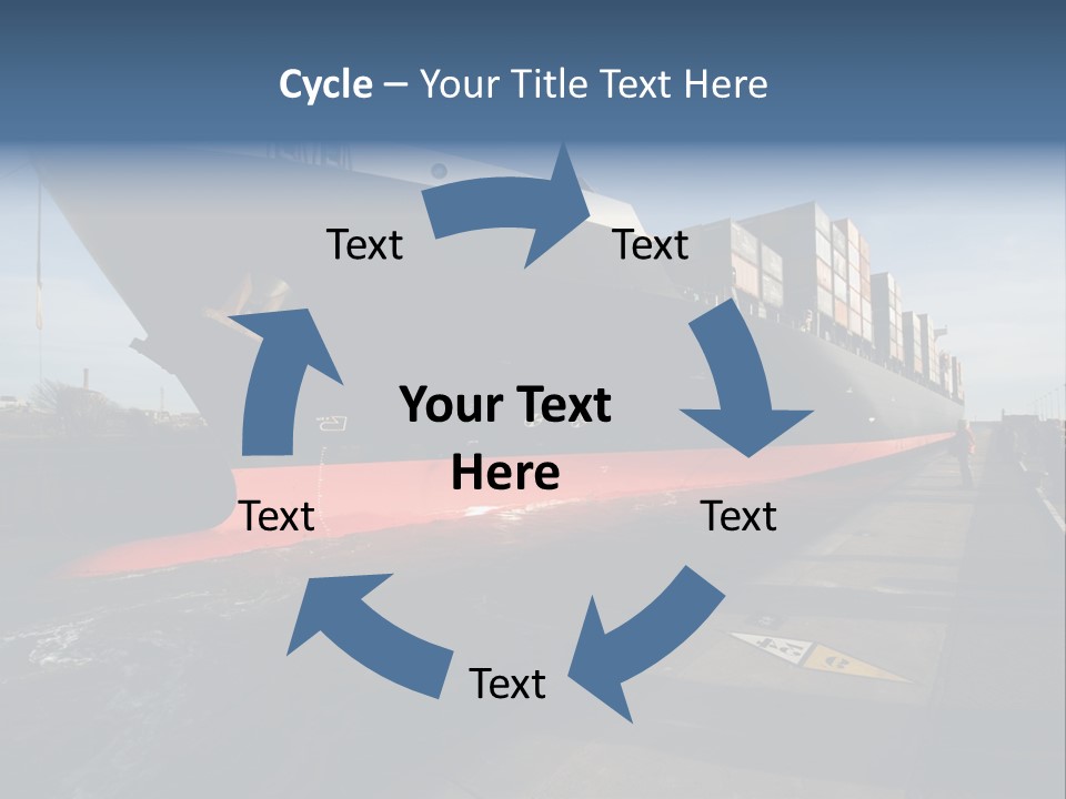 Red Vacation Rest PowerPoint Template