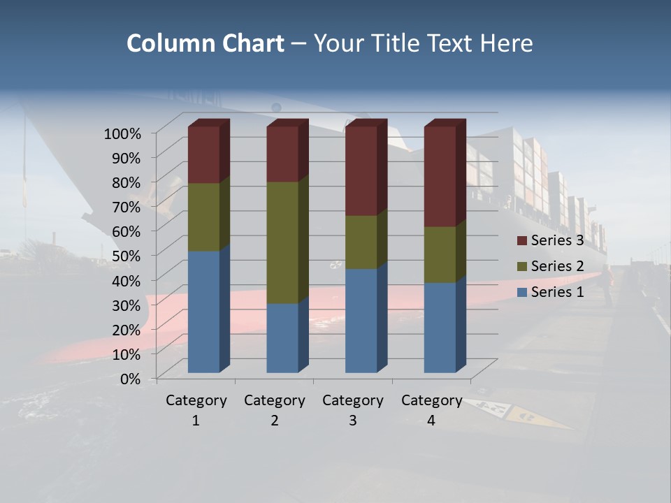 Red Vacation Rest PowerPoint Template